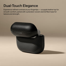Pitaka AirPods Pro 3 case with MagSafe compatibility for easy wireless charging.