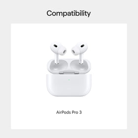 Pitaka AirPods Pro 3 case displayed beside a phone for style pairing.