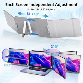 Pitycbo 360-degree rotation feature enables flexible viewing angles.