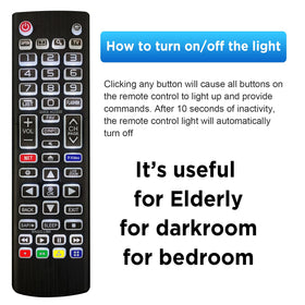 Piudekei remote ergonomic design for comfortable viewing sessions