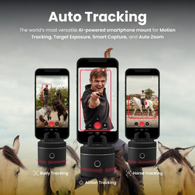 Pivo Equestrian Pod 360° rotation captures dynamic riding moments.