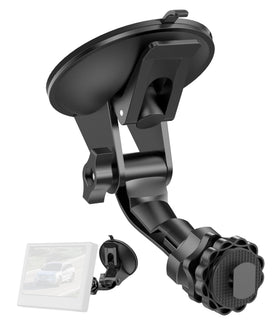 Pixelman backup camera monitor mount with TPU suction cups delivers strong windshield grip
