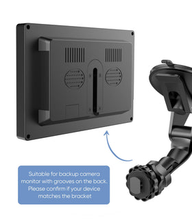 Pixelman backup camera monitor mount suits RVs, trucks, and vans for flexible use