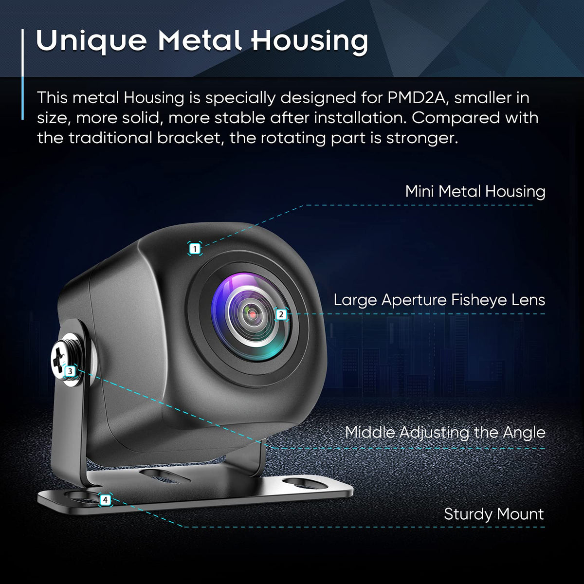 Pixelman PMD2A metal body and nano-seal texture demonstrating waterproofing benefit