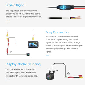 Pixelman 8m RCA video cable preserves signal without degradation.