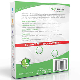 Pixie Tunes storage pouch and accessories for neat travel-ready packing