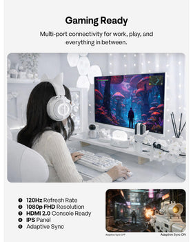 Pixio PX246 Wave 24 gaming setup ready for immersive play sessions.