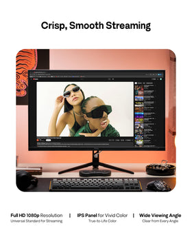 Pixio PX246 Wave with Adaptive Sync reduces tearing for smoother gameplay.