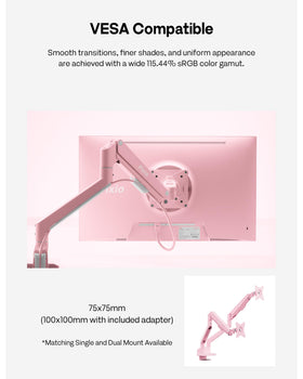 Pixio PX246 Wave Pink packaging shot suggests easy unboxing and setup.