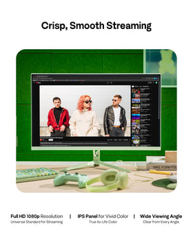 Pixio PX246 Wave offers HDMI and VGA ports for flexible connectivity.