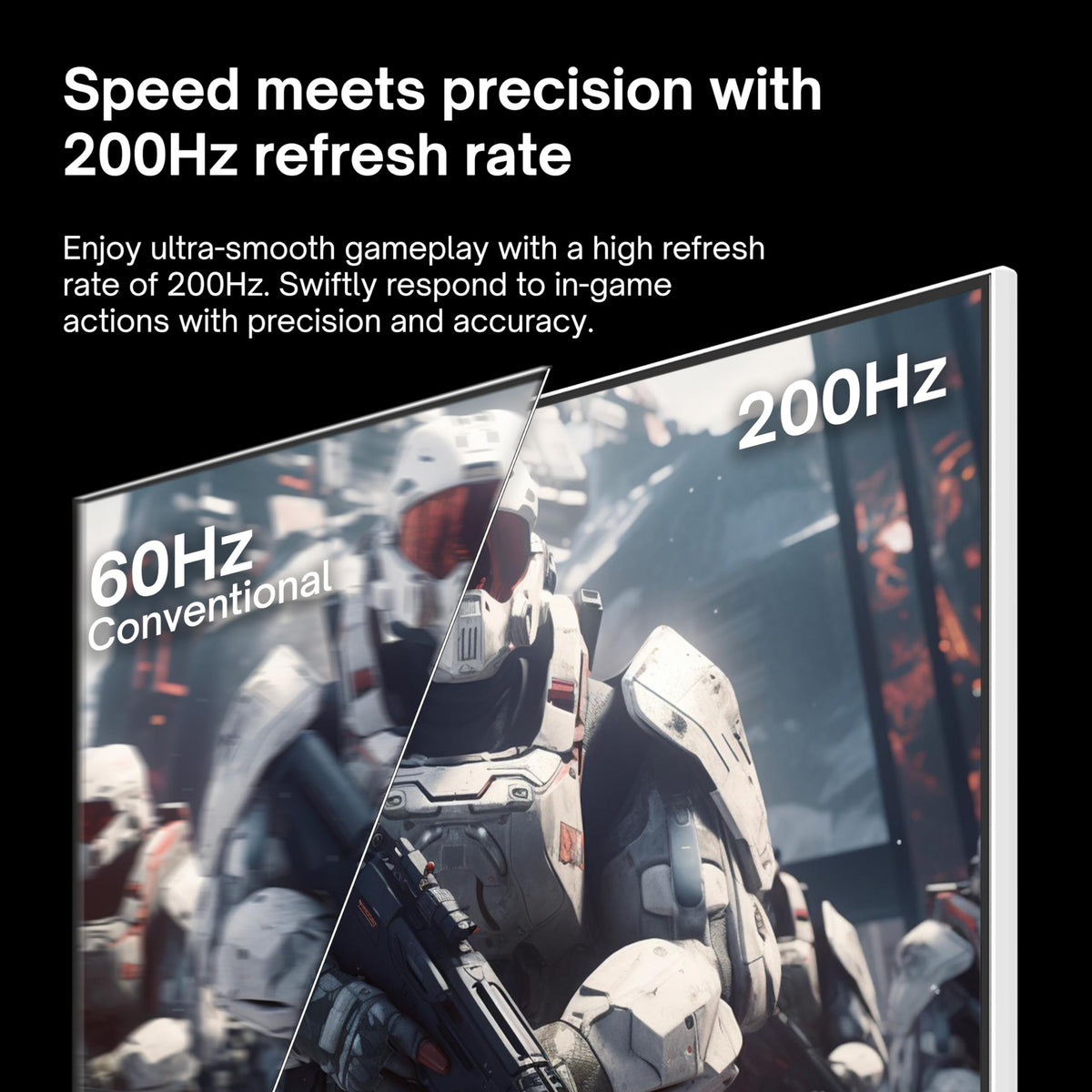 Pixio PX248 Wave White IPS panel emphasizes wide viewing angles for group gaming.