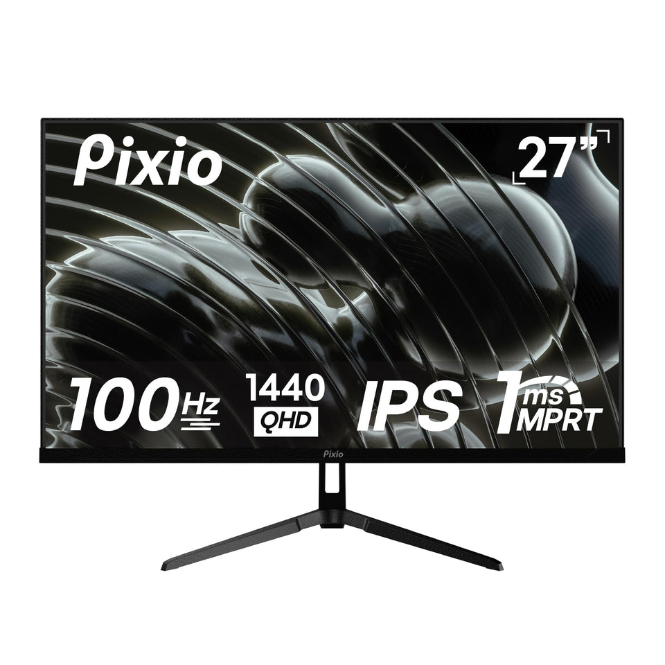 Pixio PX275 Wave 27-inch IPS display for vibrant color and wide viewing angles, ideal for immersive gaming.