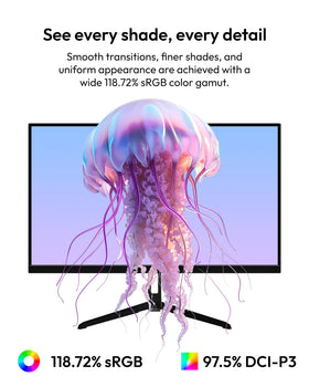 Pixio PX275 Wave comes in color options to match your setup.
