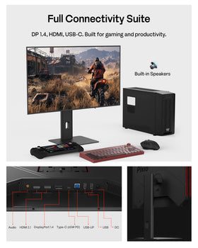 Pixio PX277 OLED Max V2 USB-C charging supports power while gaming