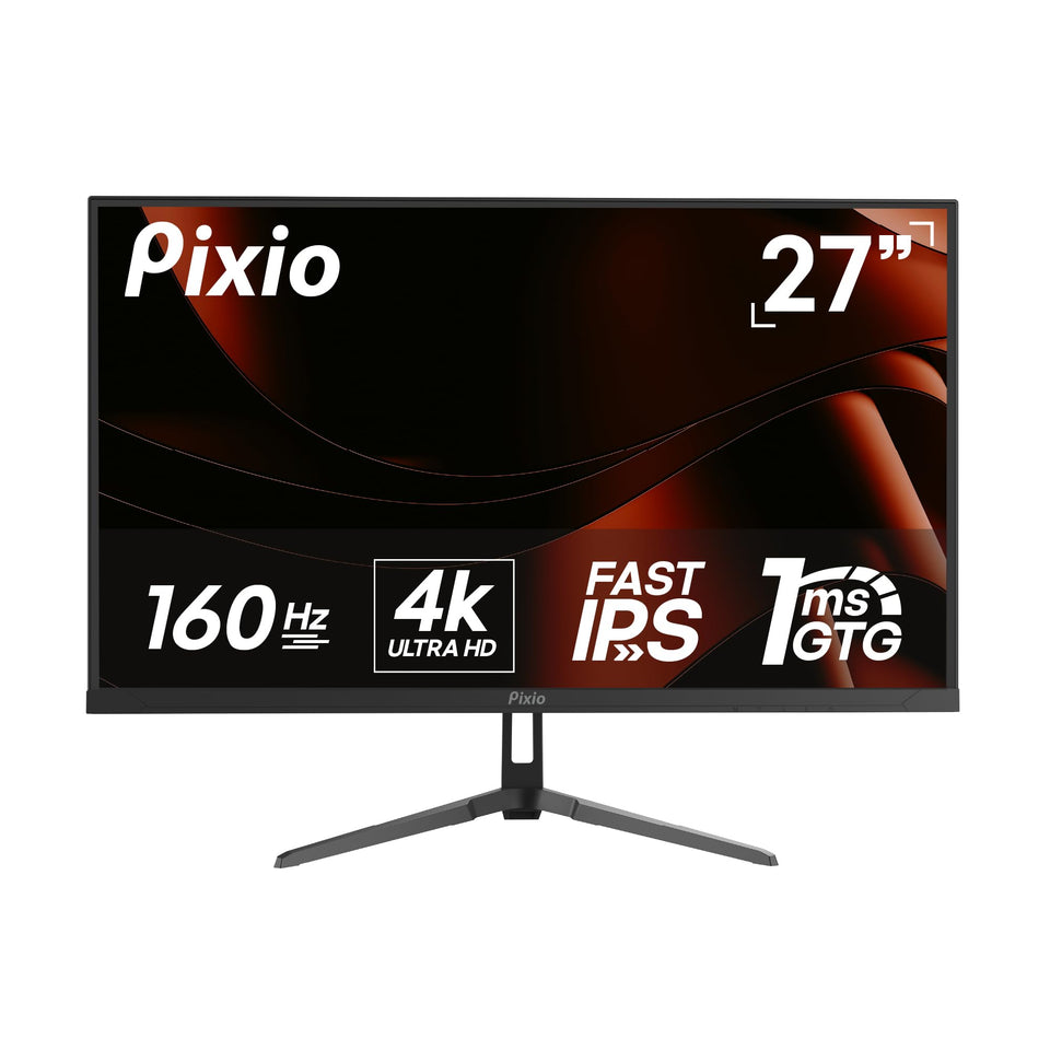 Pixio PX27U Wave 27-inch 4K monitor delivering immersive gaming clarity.