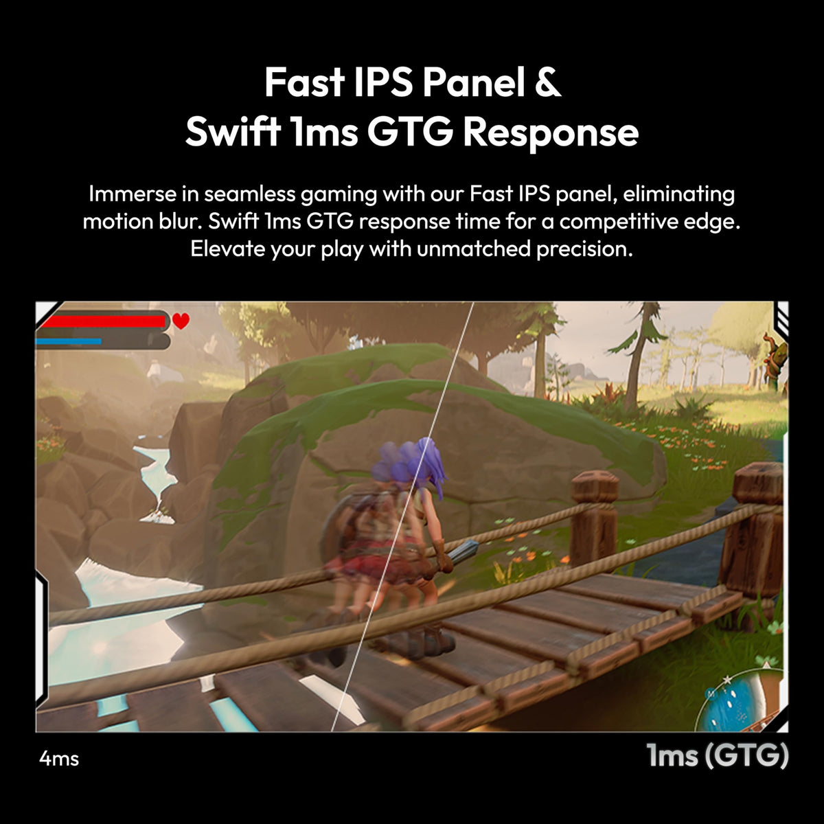 Adaptive Sync on Pixio PX27U Wave provides tear-free visuals during gameplay.