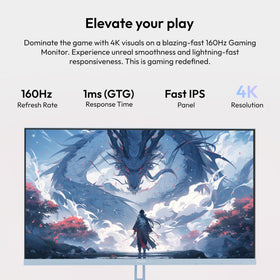 Pixio PX27U Wave Blue Fast IPS with 1ms GTG and vibrant colors.