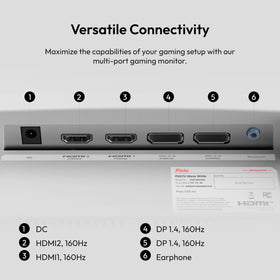 Pixio PX27U Wave White HDR-ready visuals with compatible sources.