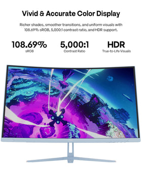 Pixio PXC278 fast VA panel improves contrast for better dark-to-bright detail