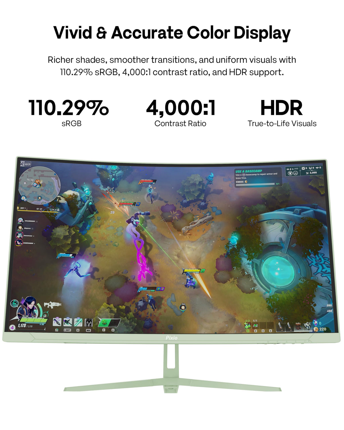 Pixio PXC279 1080p gaming at 300Hz enables smooth, accessible performance on many systems.