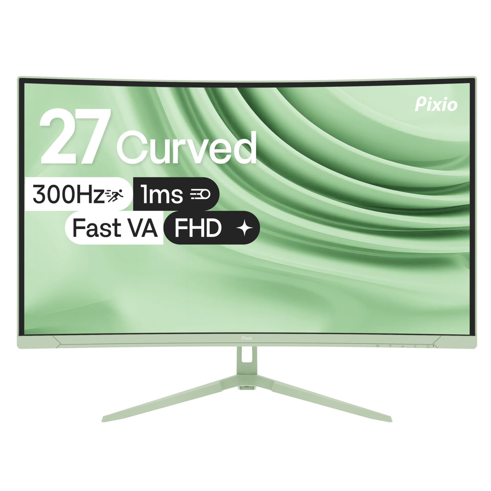 Pixio PXC279 Wave Immersive Curve enhances immersive gaming scenes with a panoramic viewing experience.