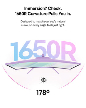 Pixio PXC279 Wave Purple HDR for richer colors and contrast