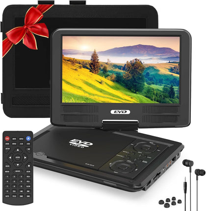 PJGCWB front panel with 9.5-inch screen showing clear playback, improved viewing