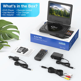 PJGCWB side profile showing SD card and USB ports for flexible playback