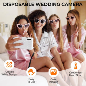 PJPSAA white film camera ideal for distributing at parties.