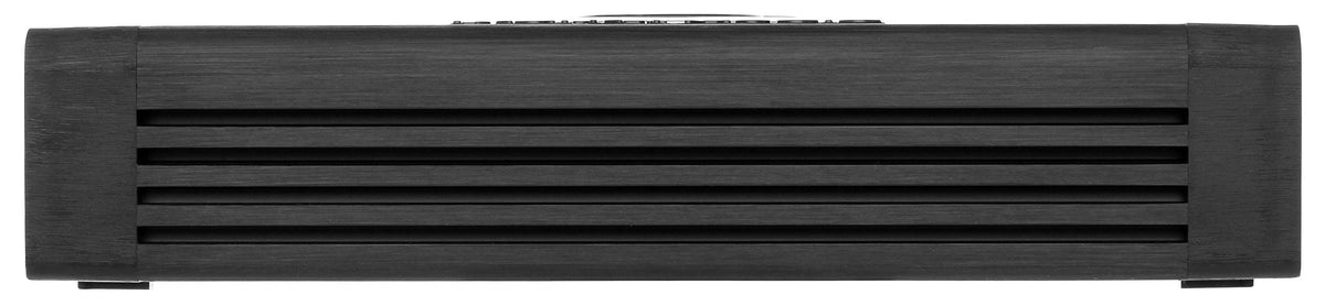 Planet Audio AC1200.4 Anarchy warranty badge indicating 6-year Platinum Online Dealer coverage