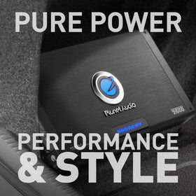 Planet Audio AC2600.2 Anarchy side-angle view highlights compact chassis and heat management