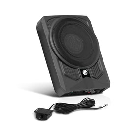 Planet Audio P10AW under-seat subwoofer delivers space-saving bass in a compact car