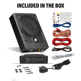 Planet Audio P8AWK bass performance highlights deep, controlled low end for enhanced listening.