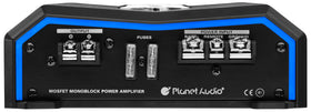 Planet Audio PL2000.1M compact amplifier fits tight installs while delivering powerful bass potential.