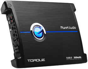 Planet Audio TR3000.1D side ports enable clean wiring and easy installation.