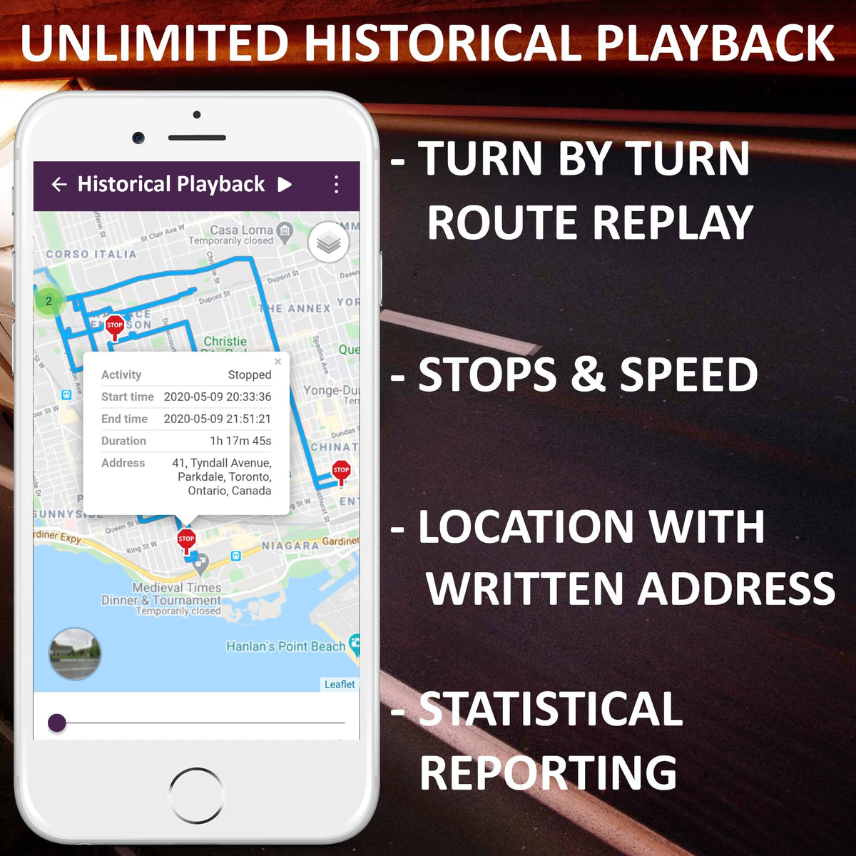 PlanetGPS app demo on smartphone for quick feature tour.