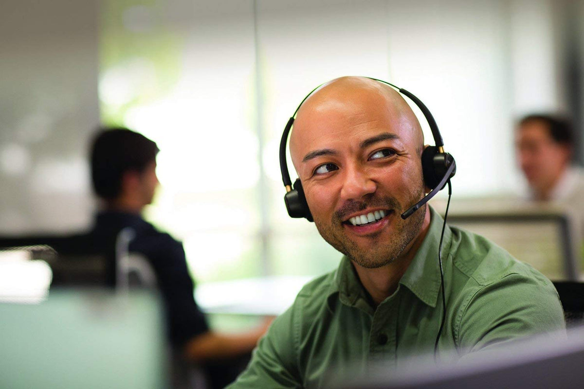 Plantronics PLNHW520 soft ear cushions for comfortable all-day wear.