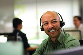 Plantronics PLNHW520 soft ear cushions for comfortable all-day wear.