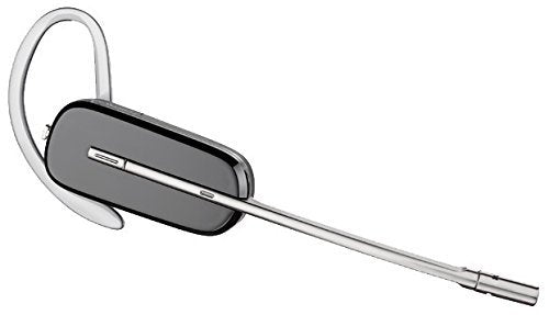 Plantronics Savi W745 spare battery compartment with a charged spare for long shifts.