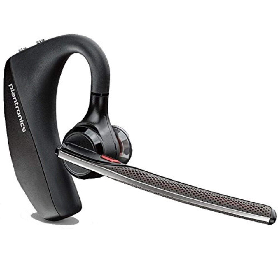 Plantronics Voyager 5200 WindSmart technology detects wind for clearer calls outdoors.
