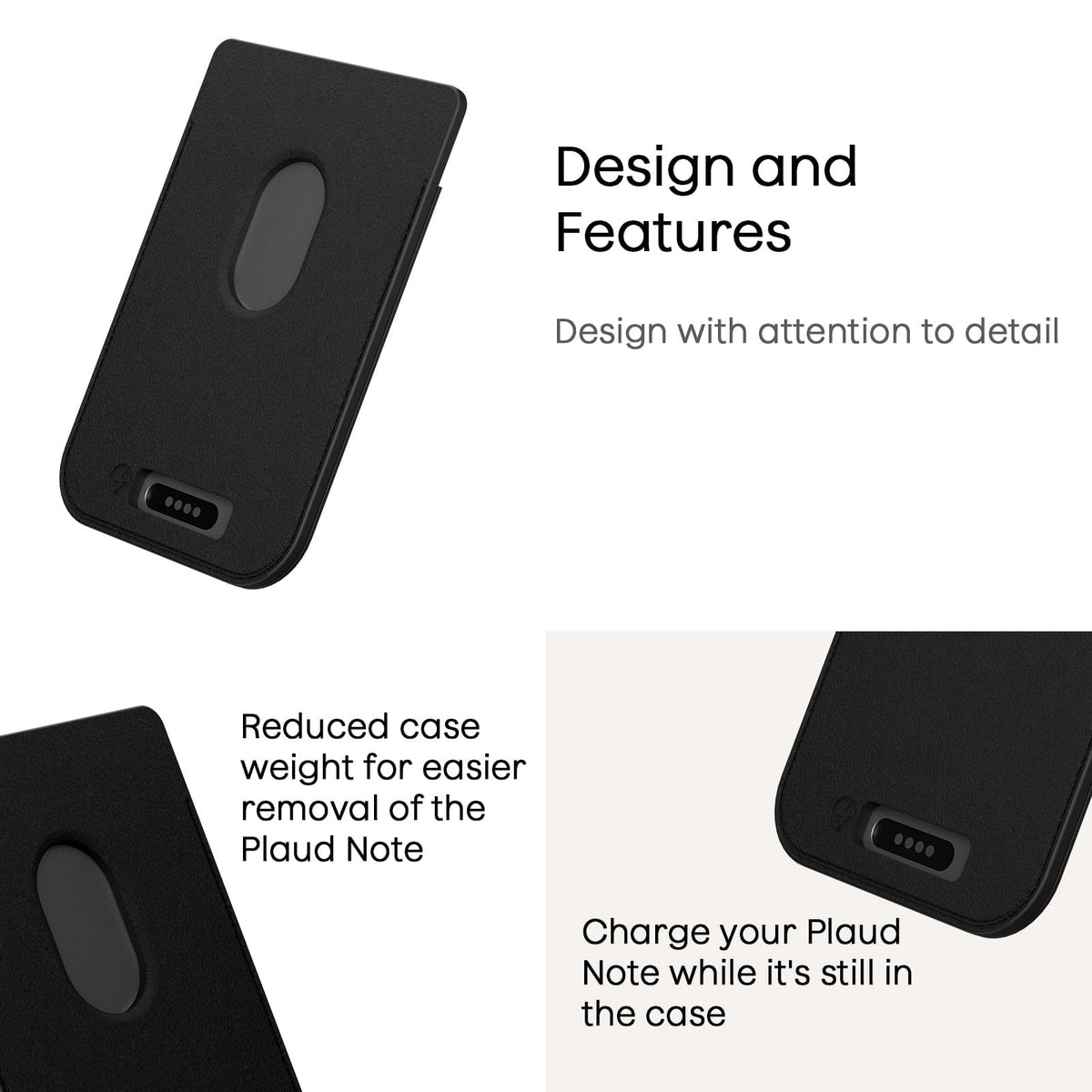 Green Plaud Note case offers color option for everyday carry.