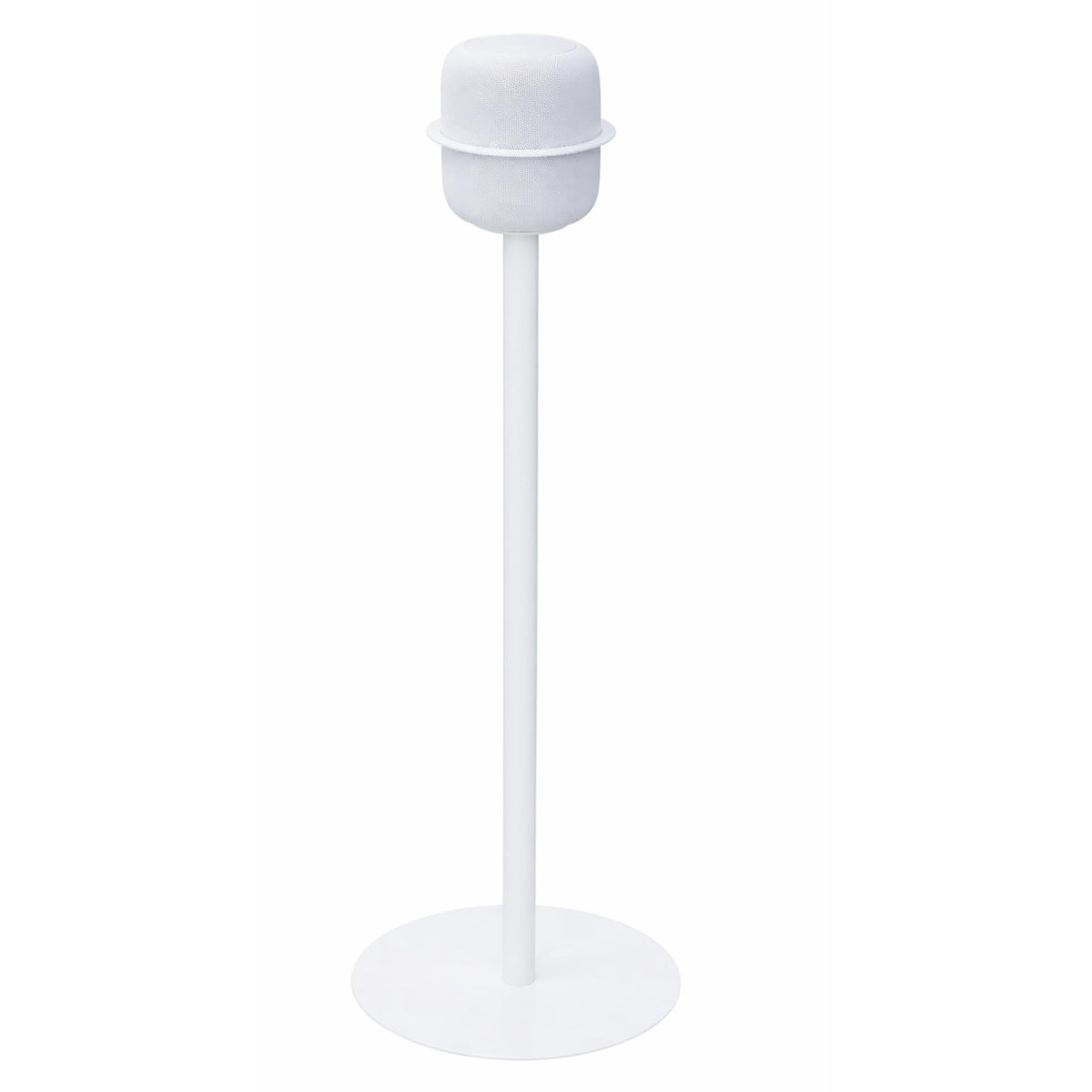 Play With NoBox HomePod stand elevates to 37-inch height for immersive listening.