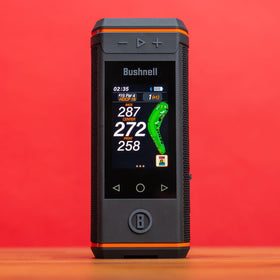 PlayBetter Bushnell Wingman HD 360-degree speakers deliver immersive cart audio.