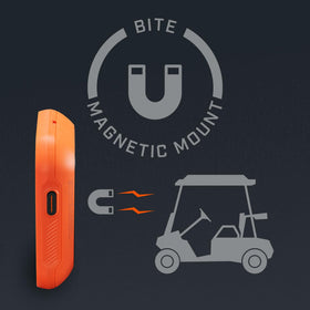 BITE magnet cart mount keeps the device within reach