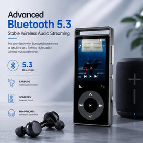 PlayerPure 90G MP3 Player touch buttons enable precise, responsive control.