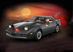 Playmobil Knight Rider K.I.T.T rear view highlights durable build