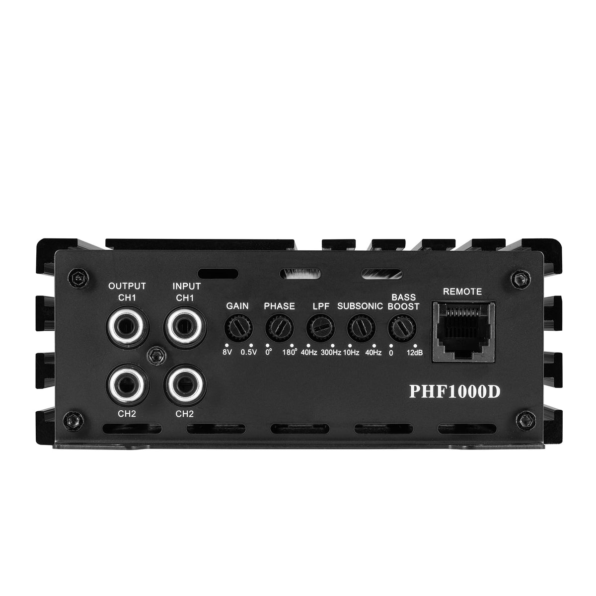 PLINIUS PHF1000D dimensions plate confirms compact footprint for tight installs