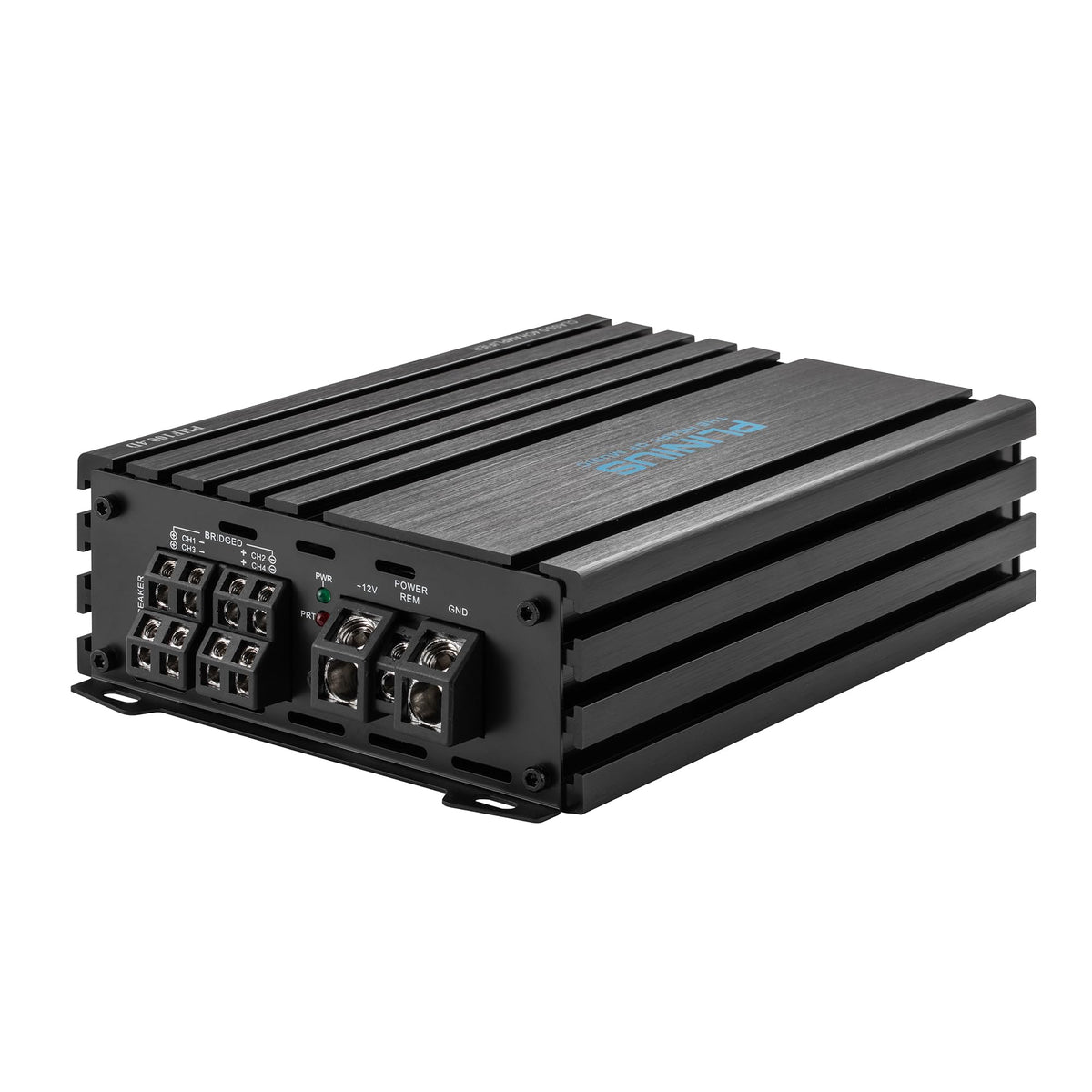 PLINIUS PHF100.4D MOSFET power supply enables clean, reliable output in vehicles.