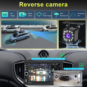 Plixify backup camera night vision view improving rear visibility
