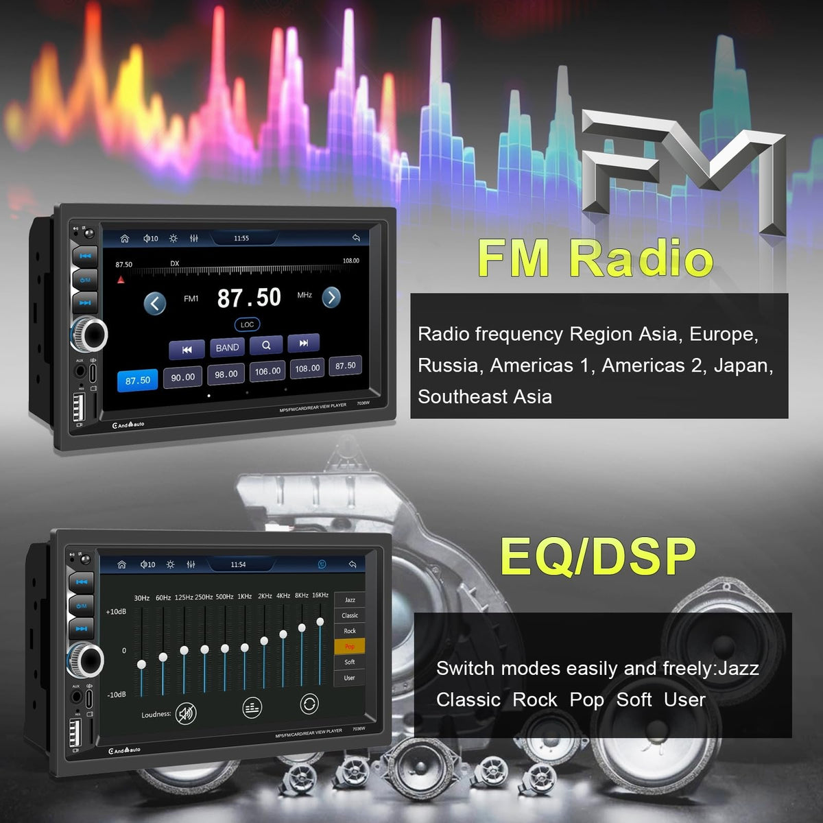 Plixify subwoofer output and amplifier labels for stronger bass support